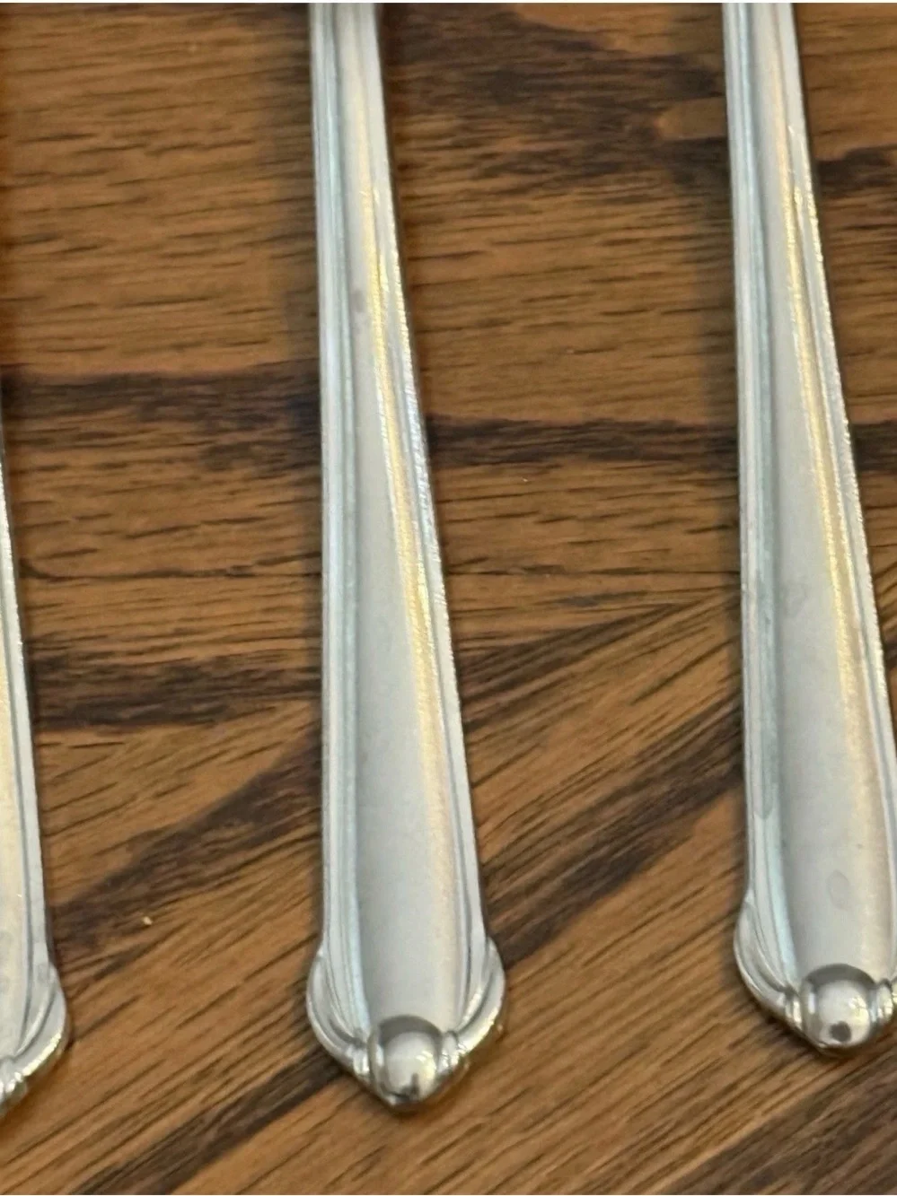 Mikasa CLASSICO SATIN Gerald Patrick 4 Teaspoons Stainless Flatware 6 1/4”